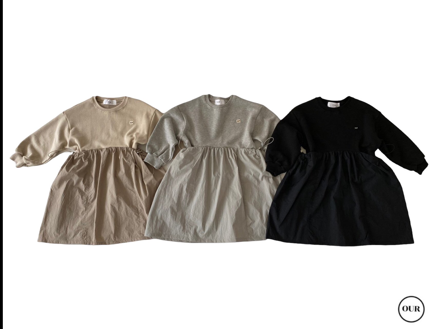 [코코브로니]아워-쉘비맨투맨OPS 그레이 JS , 그레이 JM , 그레이 JL , 그레이 JXL , 베이지 JS , 베이지 JM , 베이지 JL , 베이지 JXL , 블랙 JS , 블랙 JM , 블랙 JL , 블랙 JXL