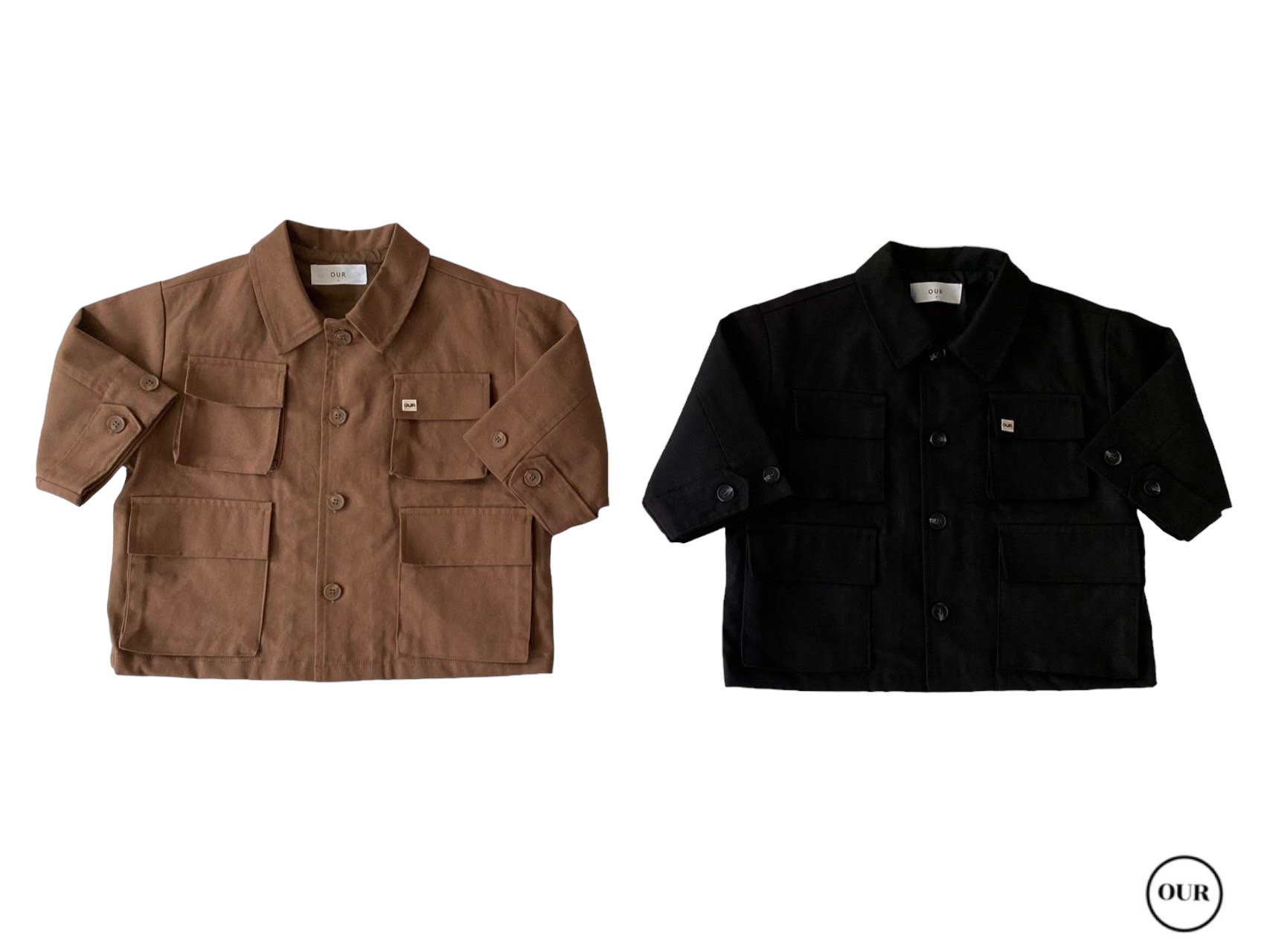 [코코브로니]아워-꼬모야상자켓 브라운 JS JM JL JXL