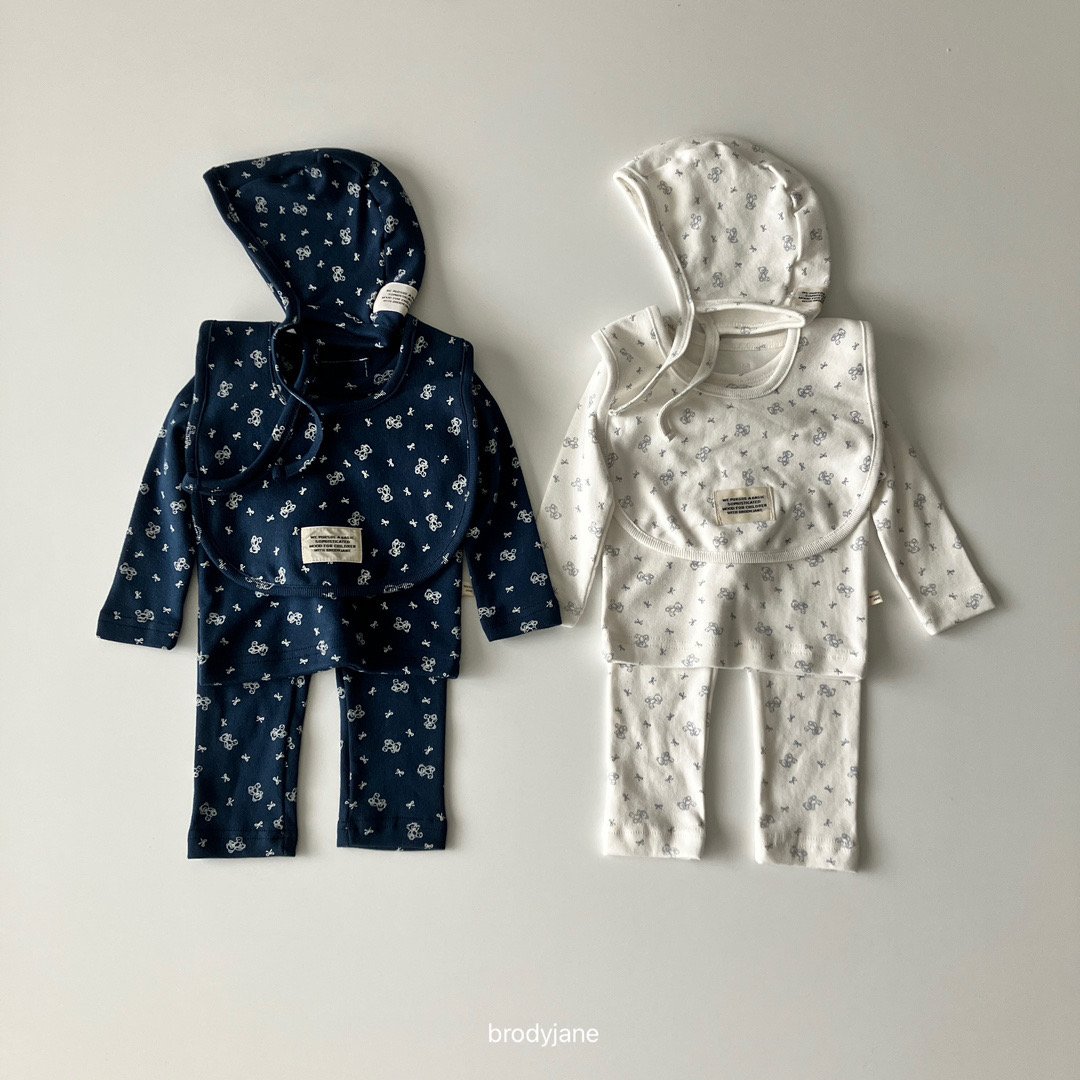 브로디제인-리본베어셋업