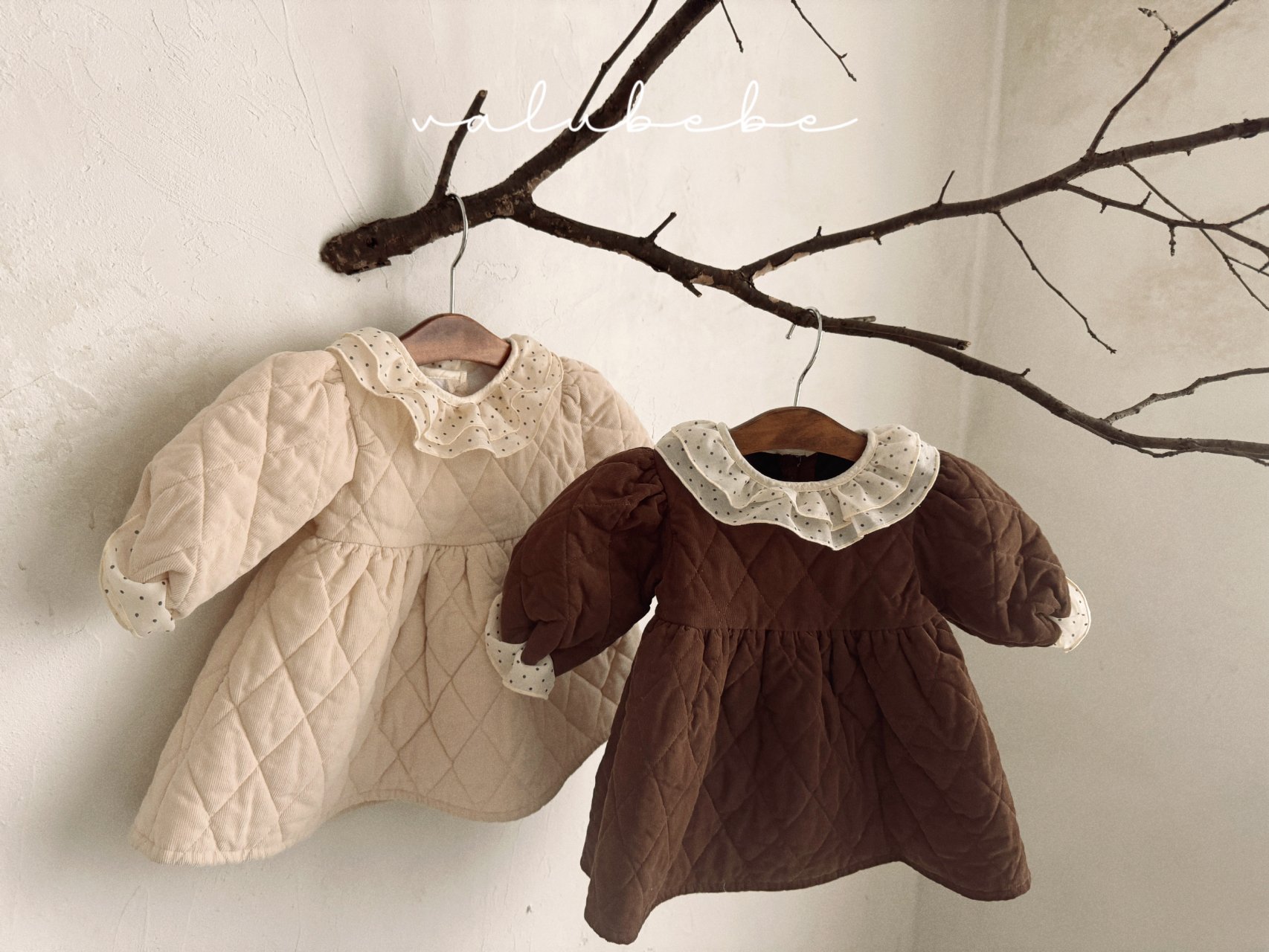 벨루베베-도트카라누빔원피스베베