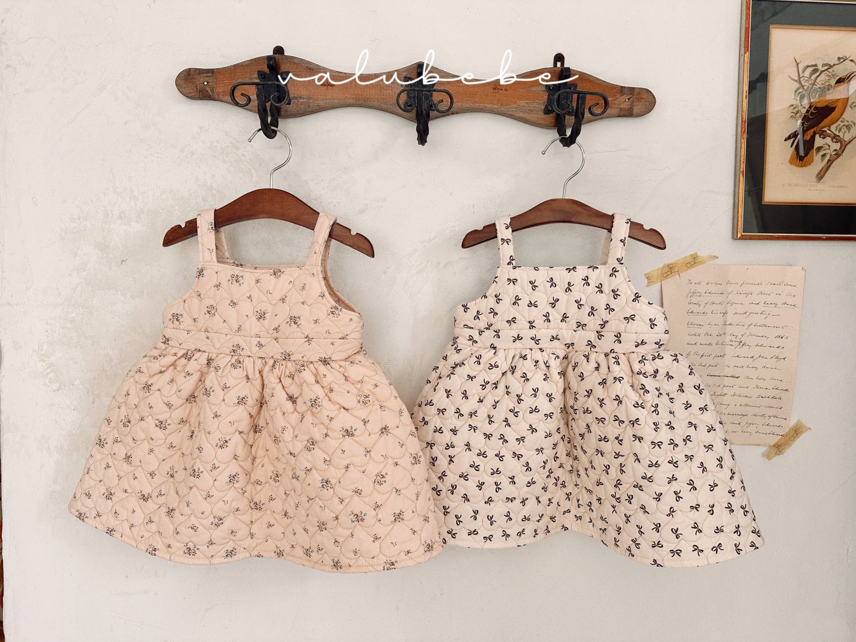 벨루베베-슈슈누빔원피스베베