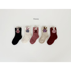 바닐라버니-원피스양말세트