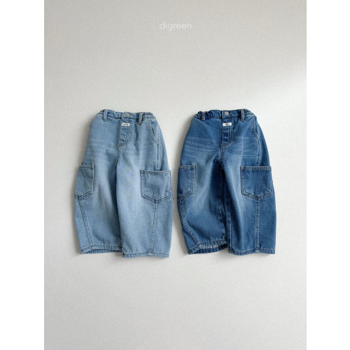 디그린-사선포켓데님