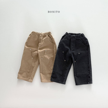 [코코브로니]보니토-포인트빅포켓팬츠 카멜 XL