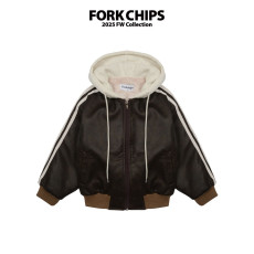 포크칩스-허그무스탕점퍼