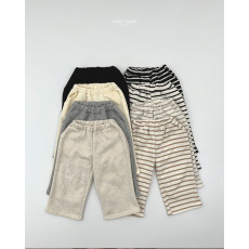 하로하로-1+1짝꿍기모와이드팬츠