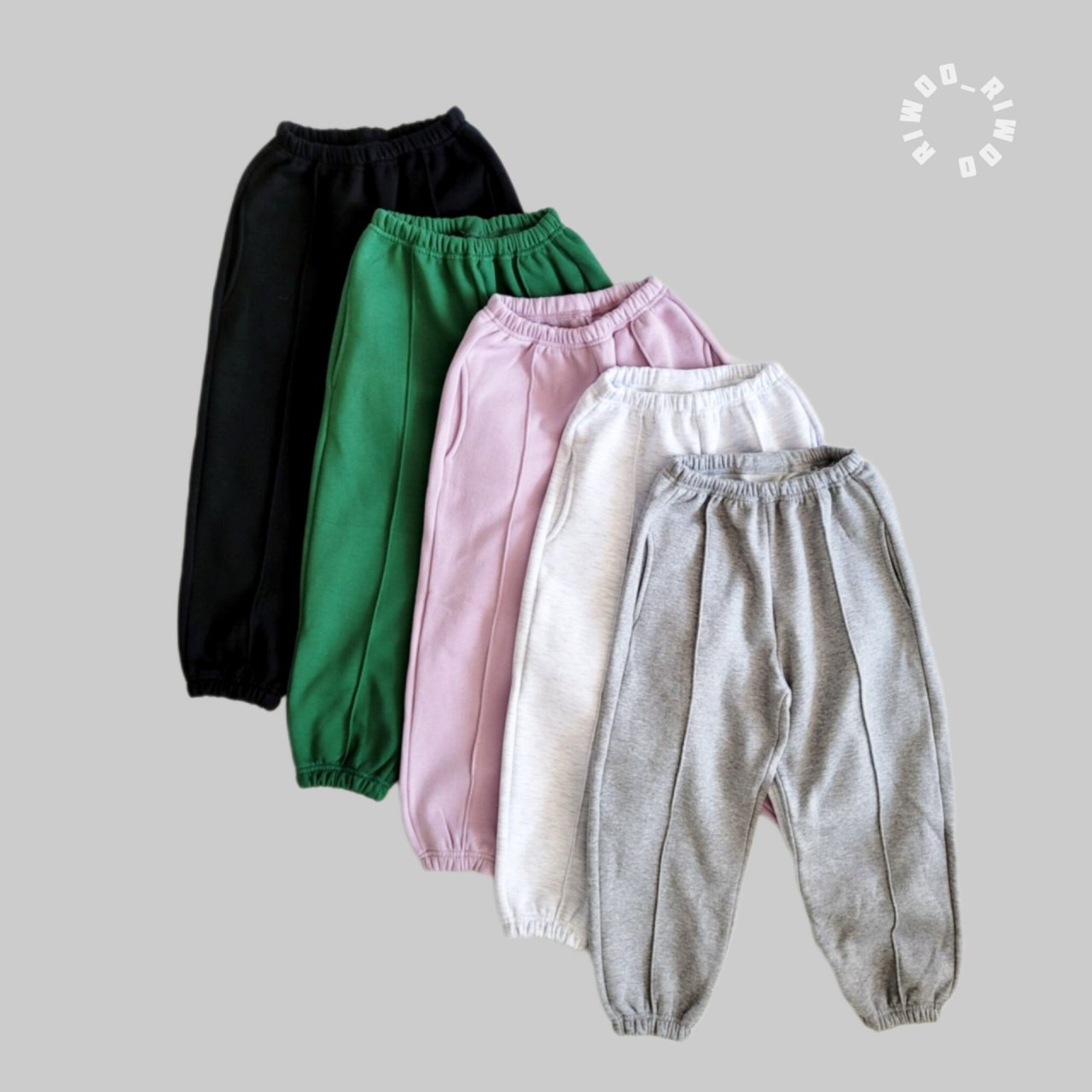 리우리우-널널한컬러핀탁조거PT기모