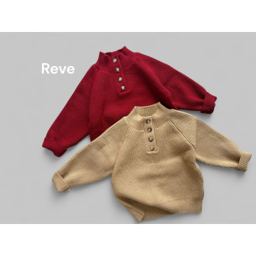 [코코브로니]레브-스넵넥니트 베이지 L