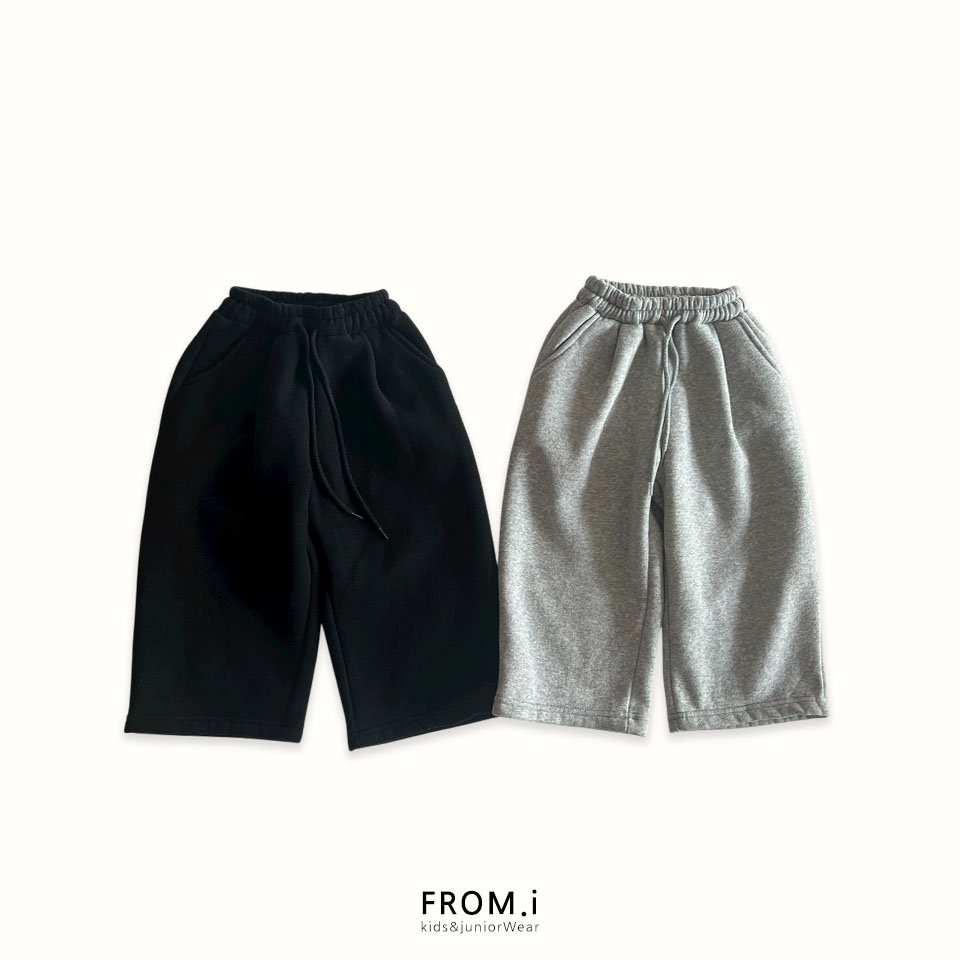 프롬아이-와이드스웨팬츠기모