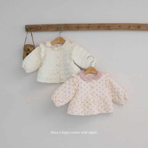 엠키즈-러브유퀄팅자켓