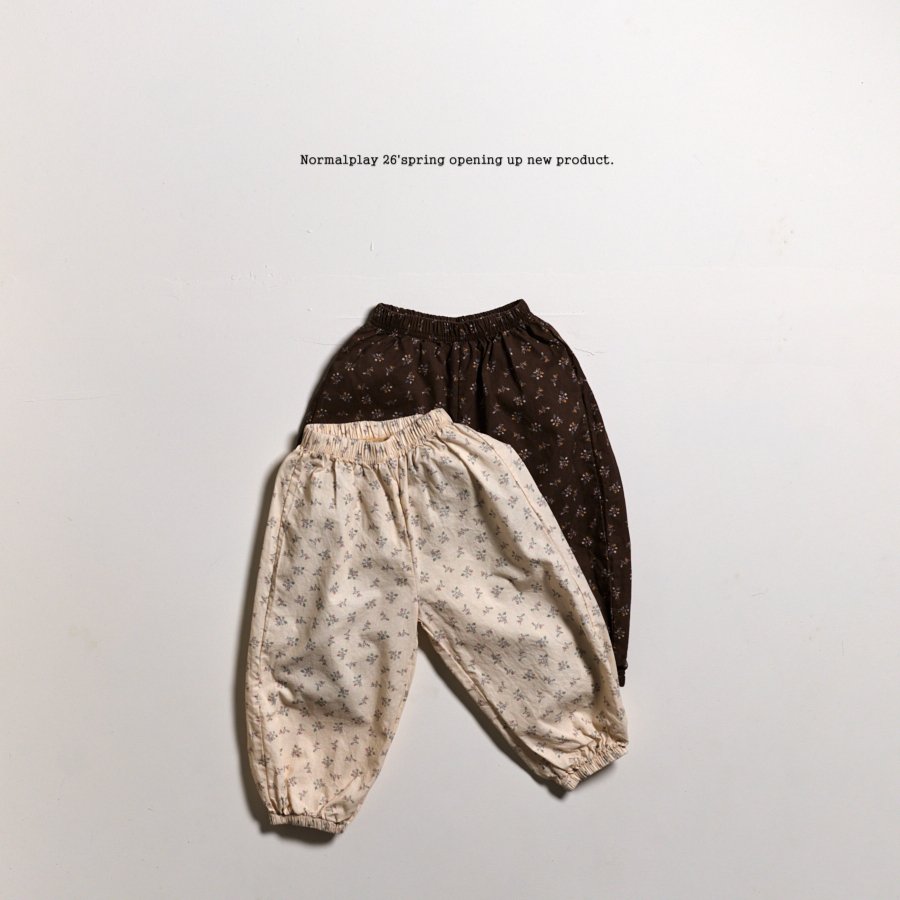 노멀플레이-하루꽃바지