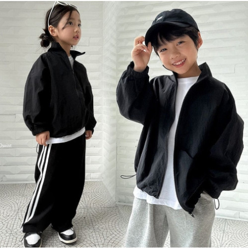 [코코브로니]디세인트-잘샀어바람막이 검정 17