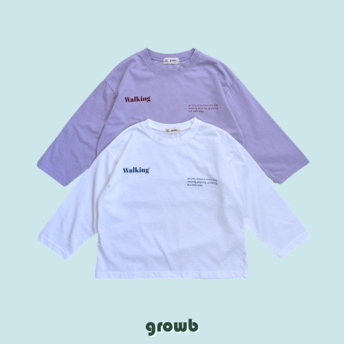 그로우비-워킹티셔츠