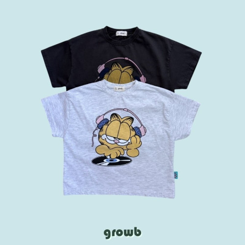 그로우비-뮤직티셔츠