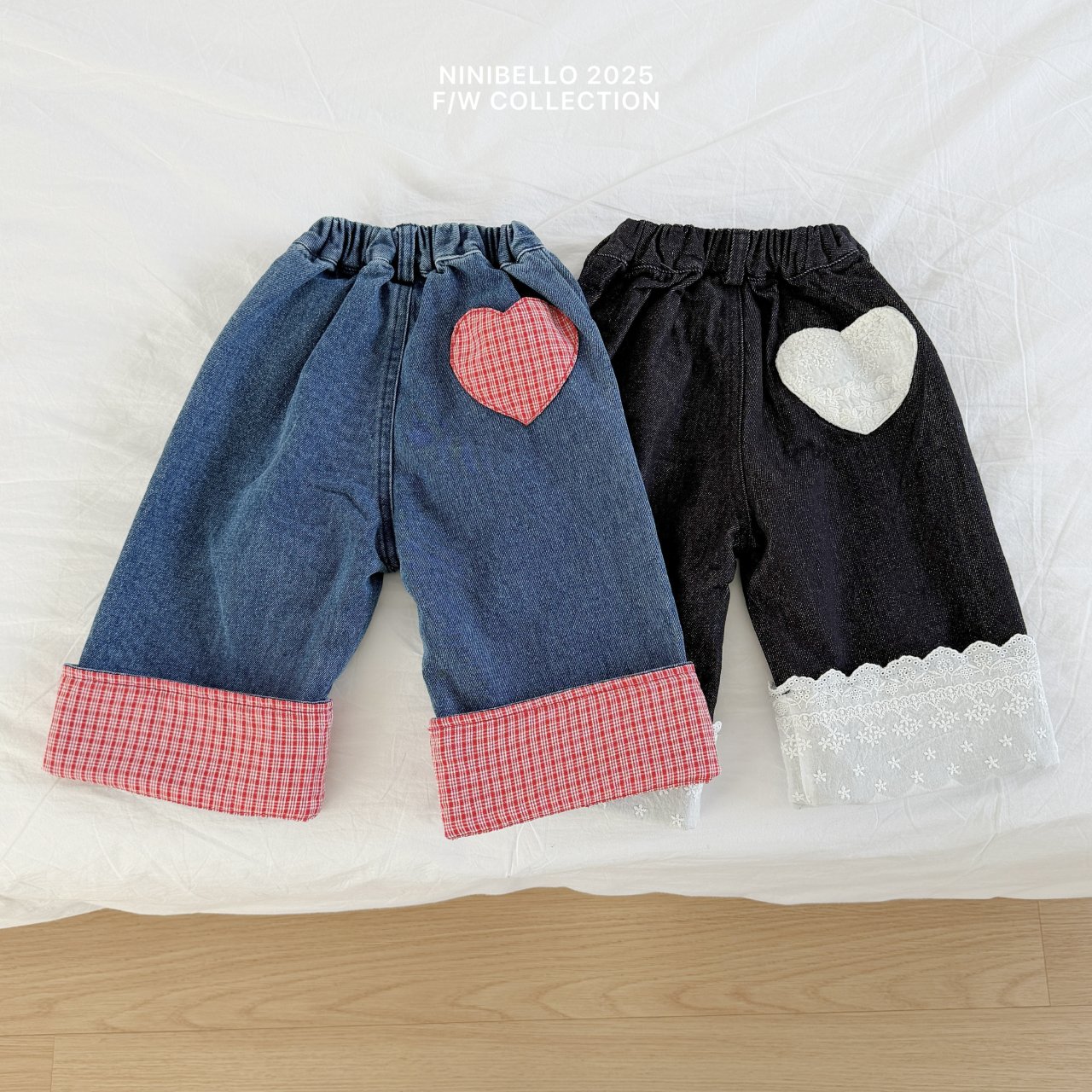 니니벨로-럽미데님팬츠