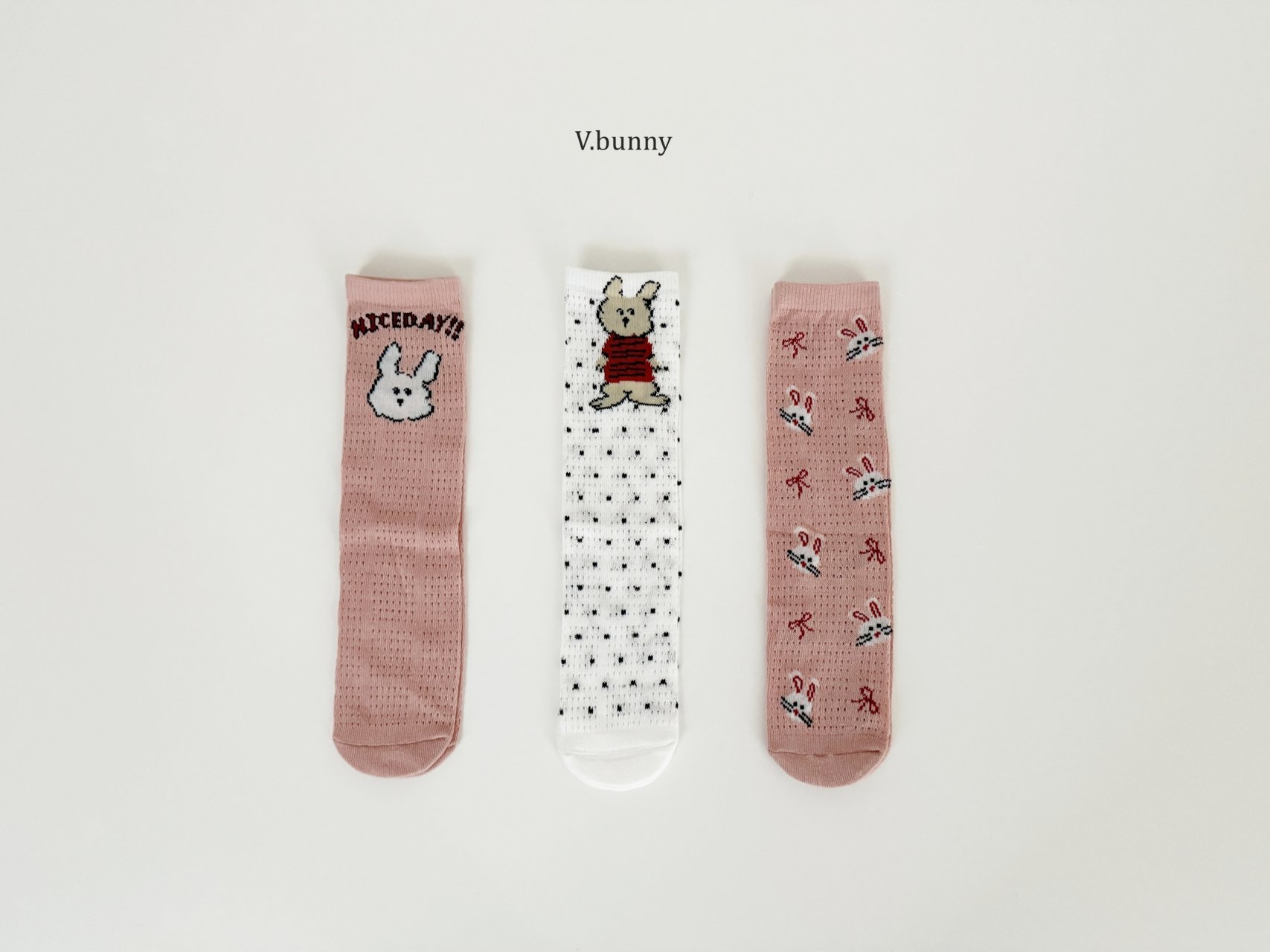 바닐라버니-콩콩버니양말세트