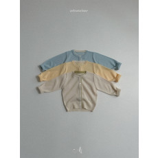 아토메메-배색니트가디건