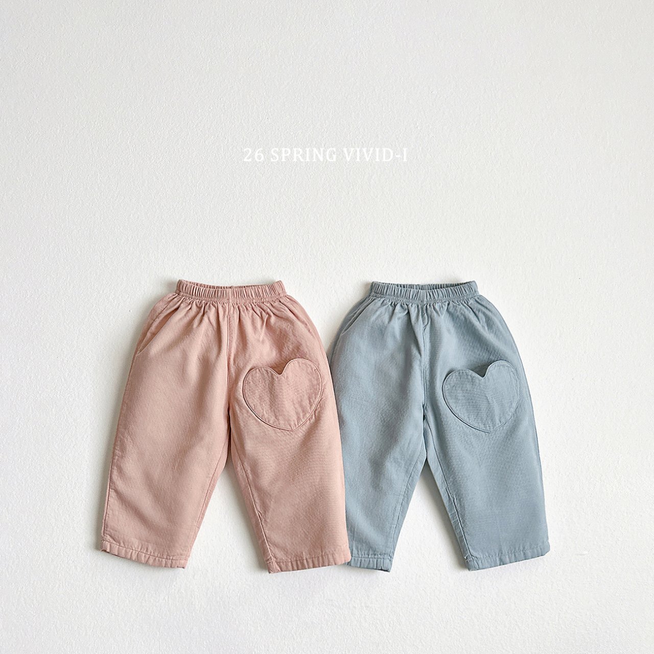 비비드아이-이중지하트팬츠