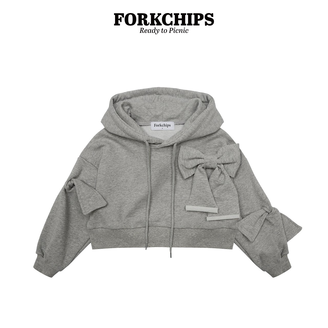 포크칩스-크로스리본후드티