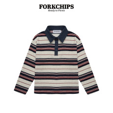 포크칩스-댄디카라티셔츠