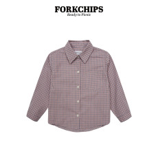 포크칩스-마일체크셔츠