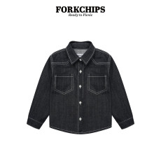 포크칩스-히든스티치셔츠