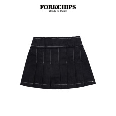 포크칩스-러프주름스커트