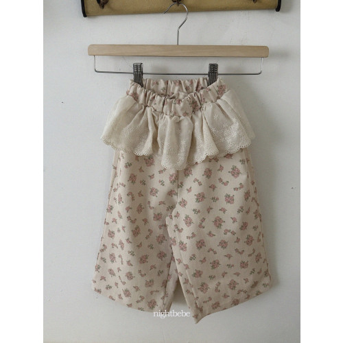 나잇베베-리스레이스팬츠