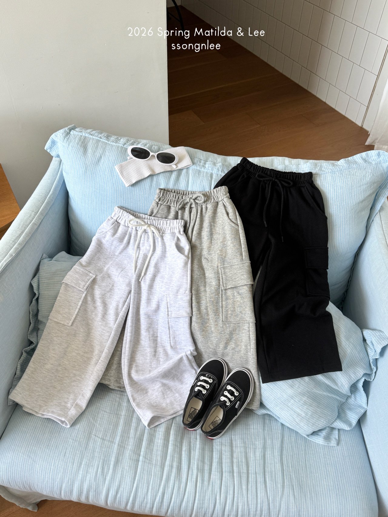 마틸다앤리-건빵포켓바지