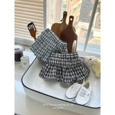 마틸다앤리-체크벌룬스커트