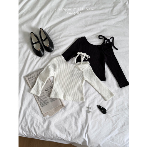 마틸다앤리-어깨끈트임티