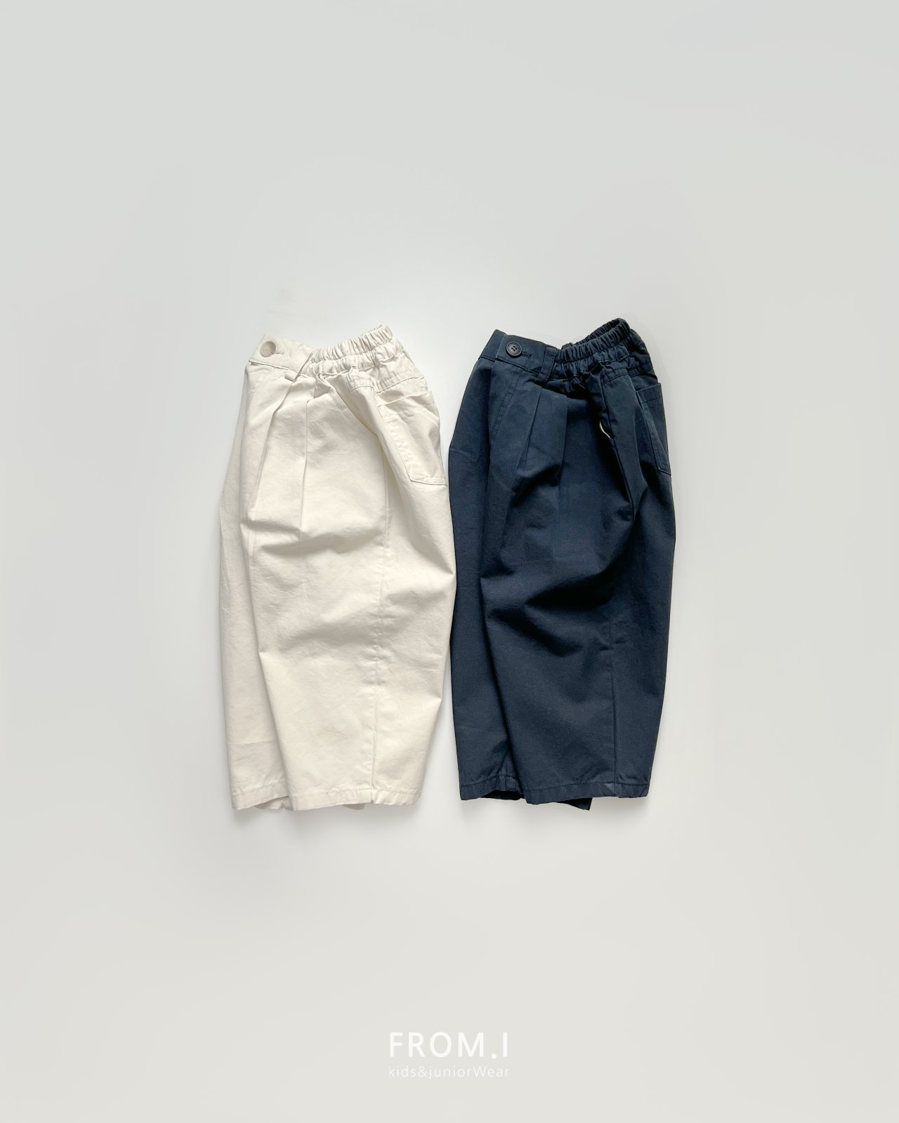 프롬아이-와이드투턱면팬츠