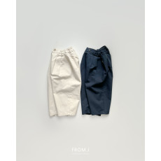 프롬아이-와이드투턱면팬츠