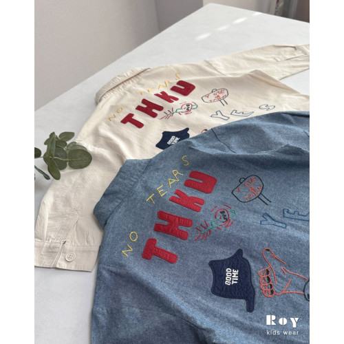 로이-워크자수자켓