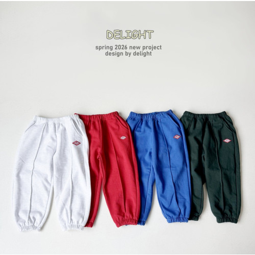 딜라이트-마름모핀턱팬츠ADULT