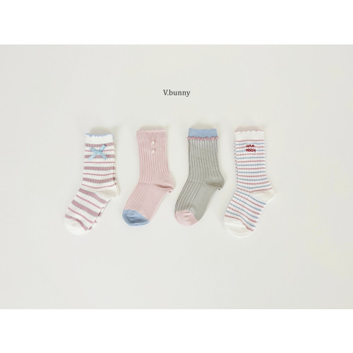 바닐라버니-핑크펄양말세트