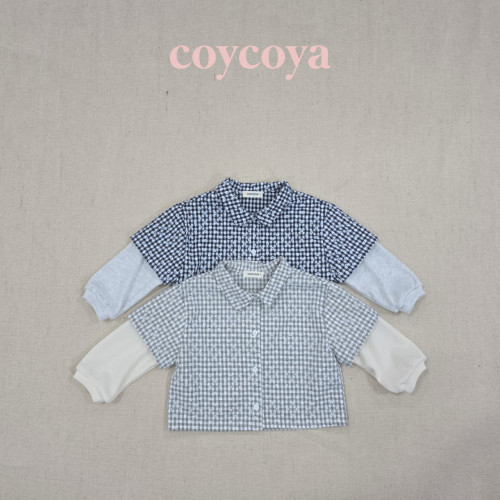 코이코야-피스맨투맨셔츠