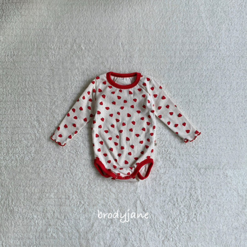 브로디제인-아일렛딸기바디슈트