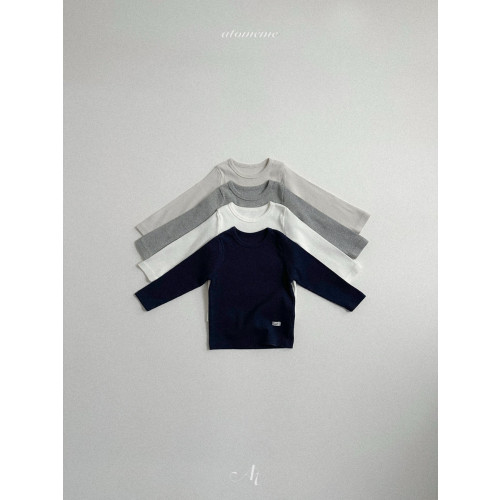 [코코브로니]아토메메-소프골지티셔츠 그레이 L