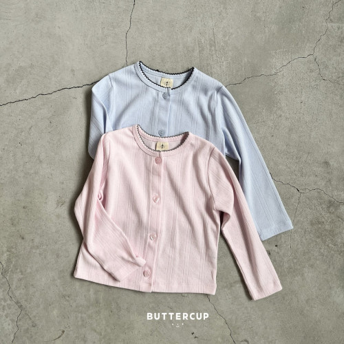 버터컵-아일렛핀콧가디건