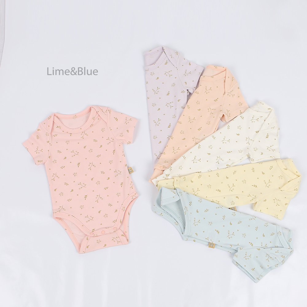 [여름]라임앤블루-SS버터플로랄슈트