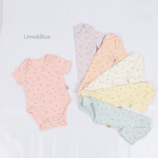 [여름]라임앤블루-SS버터플로랄슈트