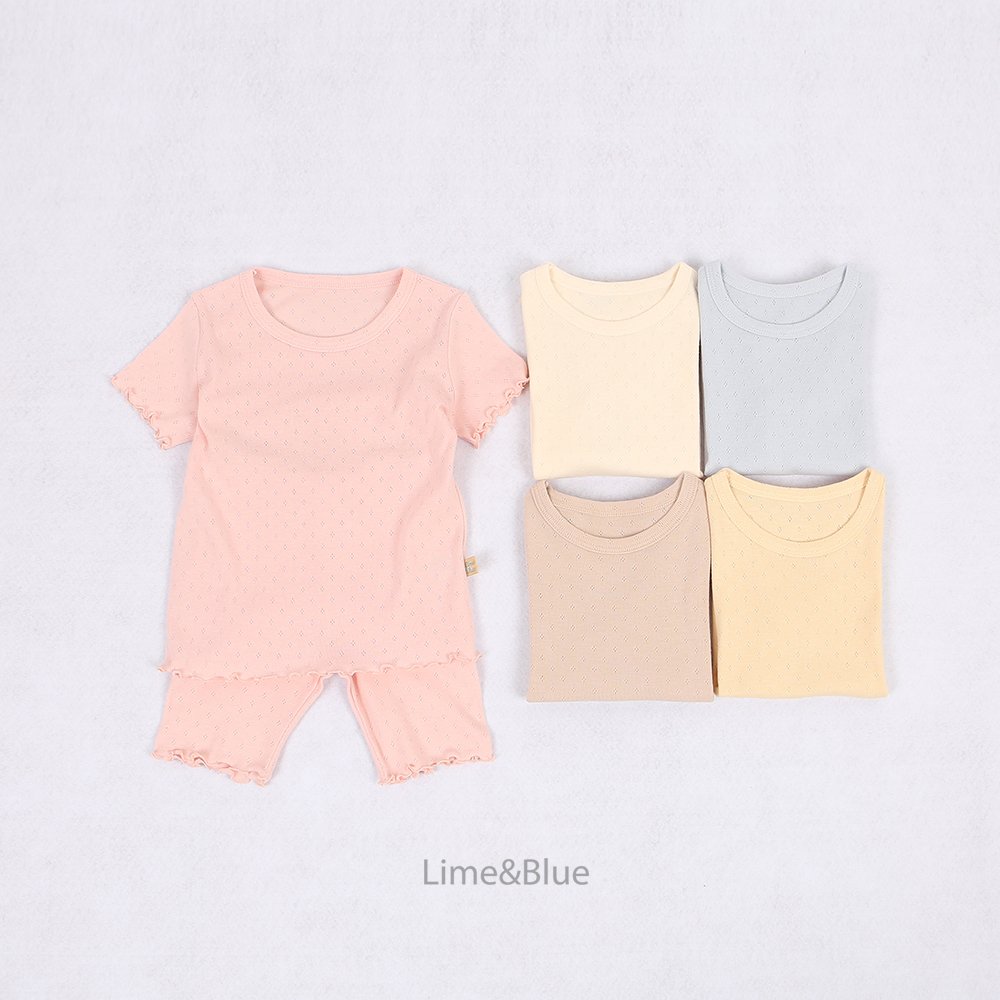 [여름]라임앤블루-SS루나상하세트