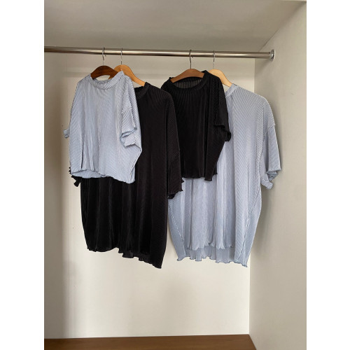 [여름]미끼-플리츠반팔티