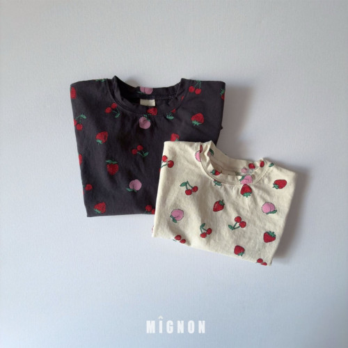 [여름]미뇽-딸기TEE