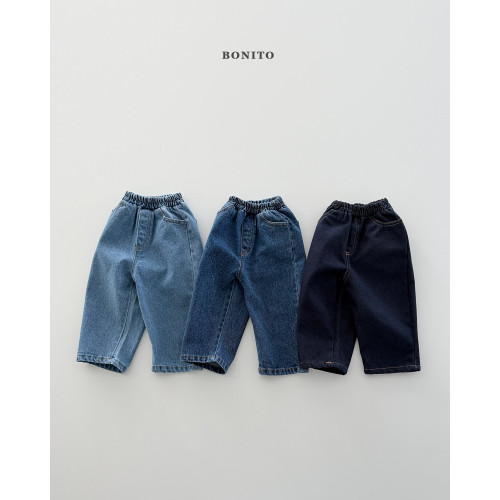 [코코브로니]보니토-기획데님팬츠 연청 L
