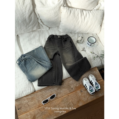 [코코브로니]마틸다앤리-맥시와이드데님 청 5