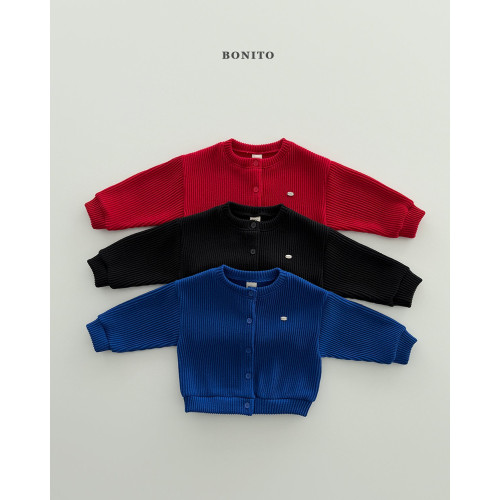 [코코브로니]보니토-니트가디건 레드 S