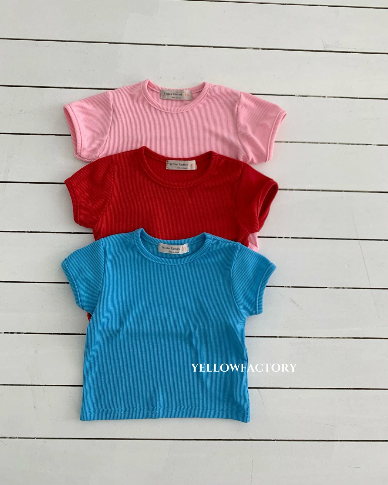 [여름]옐로우팩토리-띠아모티셔츠