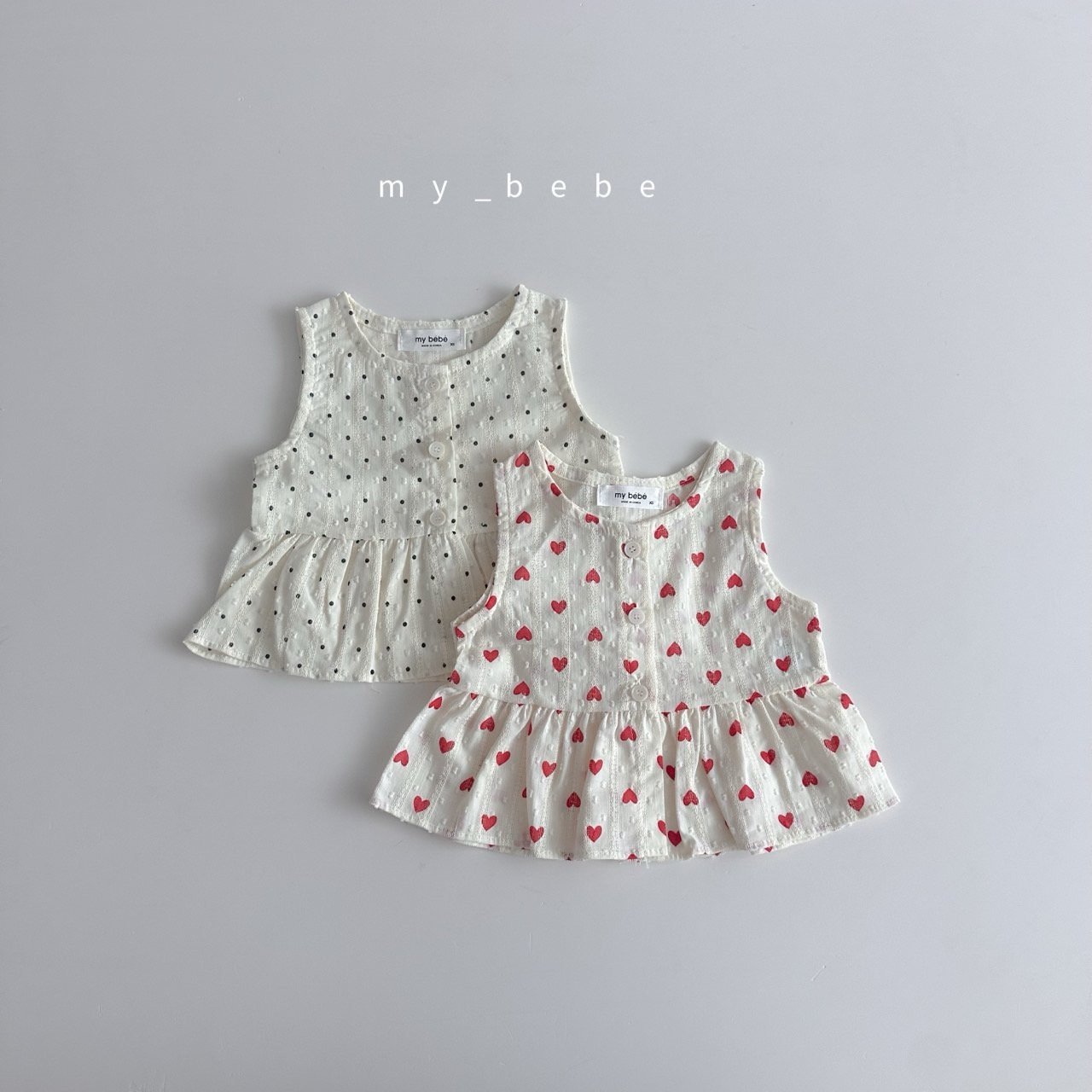 [여름]마이베베-눈꽃나시블라우스